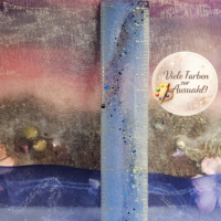 Lineal aus Epoxidharz handgemacht Wunschfarbe Glitzer Schule Büro Unikat Traumharz