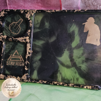 Individuelle Mischunterlagen & Dreh-Sets aus Epoxidharz von Traumharz – Inspiration für dein Wunschdesign.